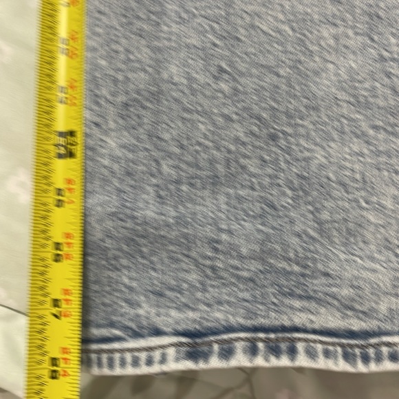 NWOT Express Low rise boot cut jeans light wash size 12 short - Picture 6 of 12